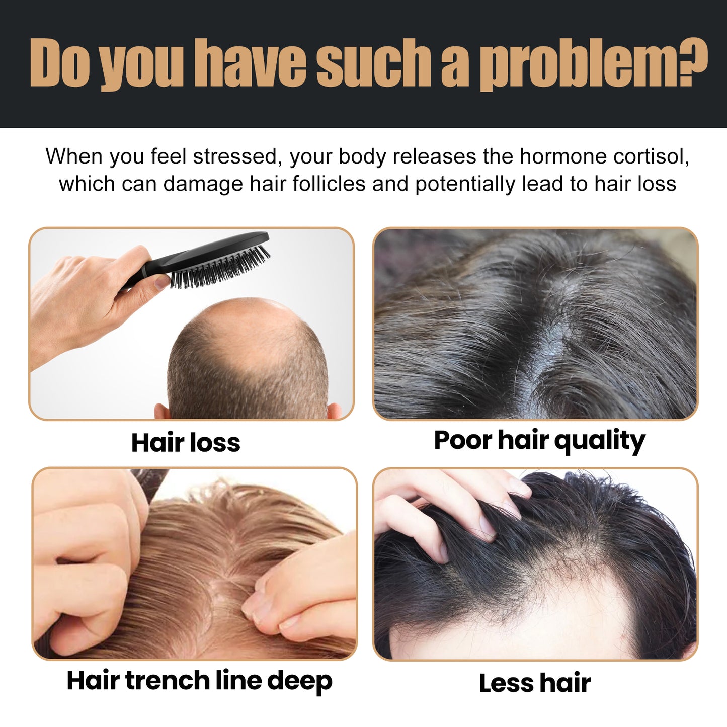 Fifuroes Hair Conditioner, Anti-Loss Hair Dense And Fluffy Hair Supple Strong Repair Shampoo
