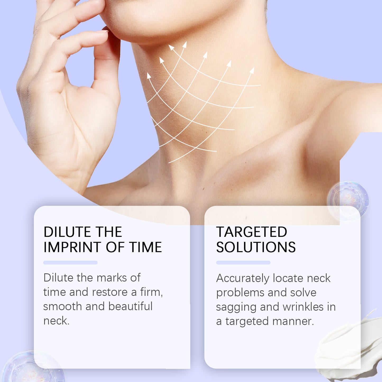 Fifuroes Hydrating Neck Cream Moisturizing And Hydrating Care For Delicate Lines Hydrating Neck Cream