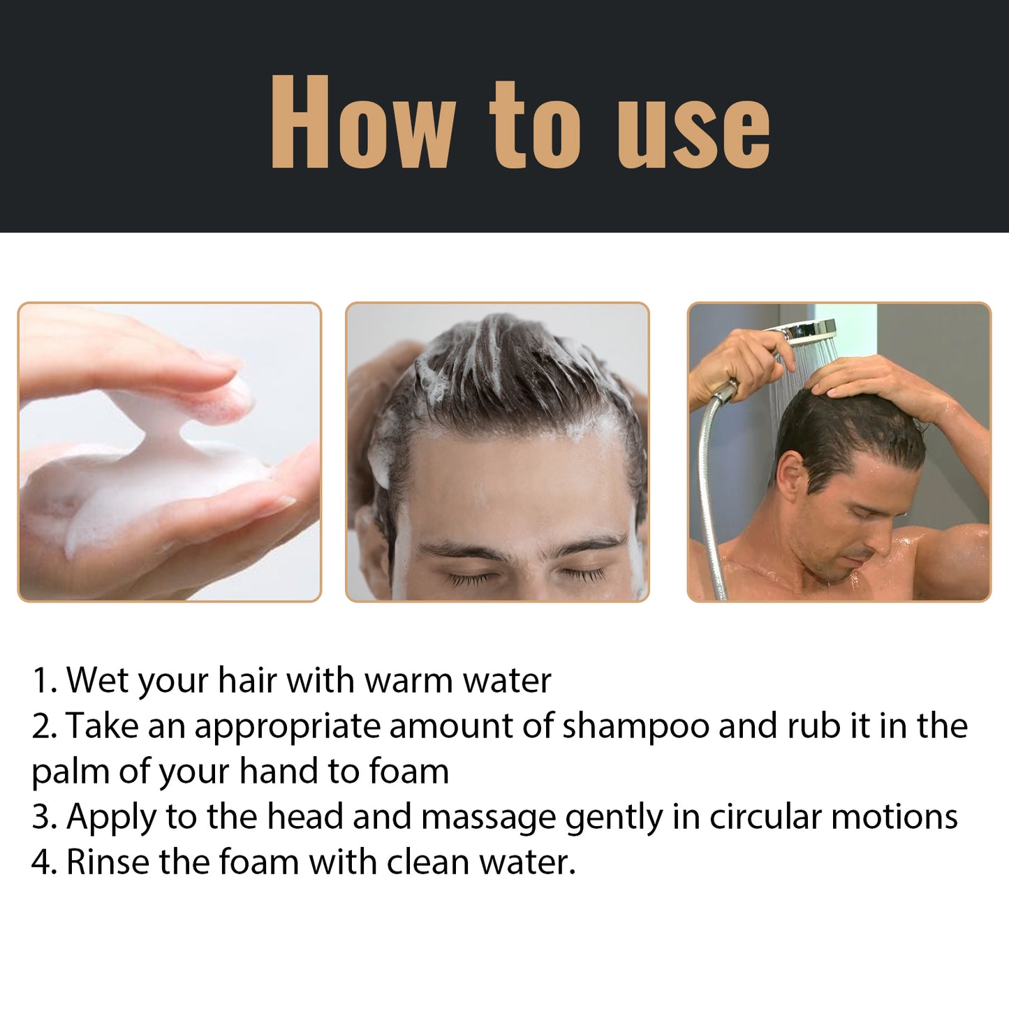 Fifuroes Hair Conditioner, Anti-Loss Hair Dense And Fluffy Hair Supple Strong Repair Shampoo