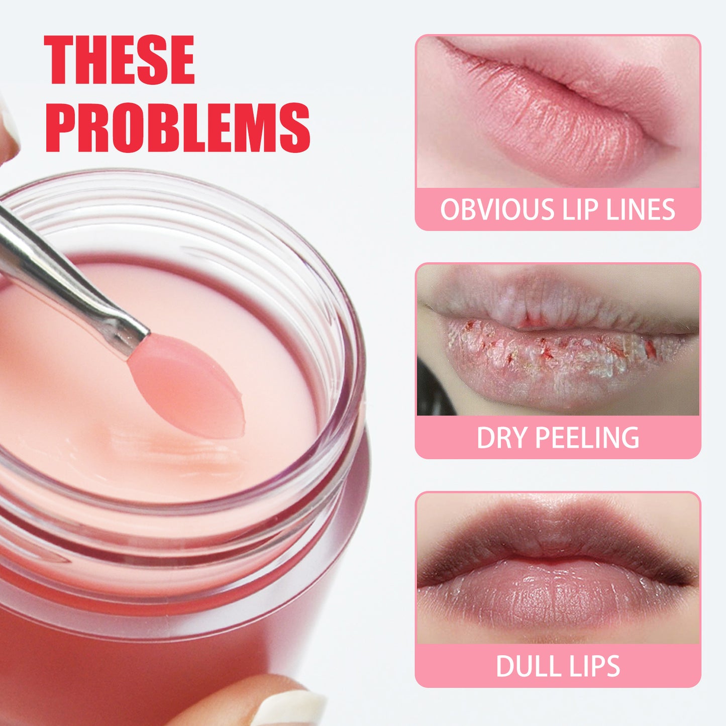 Fifuroes Jelly Lip Mask Moisturizes, Hydrates, Reduces Lip Lines And Moisturizes Lip Skin