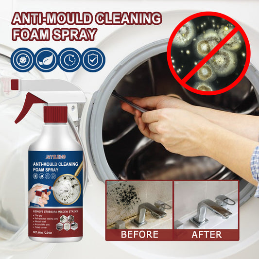 Fifuroes Foam Cleaning Mold Remover Spray, Ceramic Tile Wall Bathroom Silicone Multi-Purpose Cleaning Mold Remover Spray