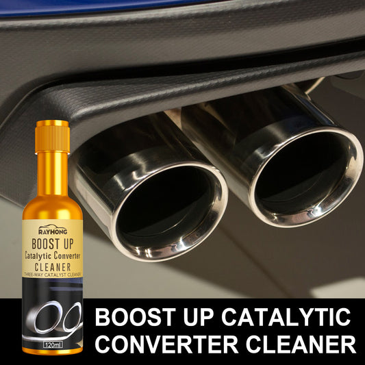 Fifuroes Ternary Catalytic Cleaner, Car Cleaning Agent Free Exhaust Catalytic Removal Of Carbon Deposits Inside The Engine