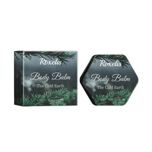 Fifuroes Perfumed Body Balm Clear Cold India Cedar Natural Fragrance Lasting, Not Easy To Loose Non-Sticky Portable Pocket Balm