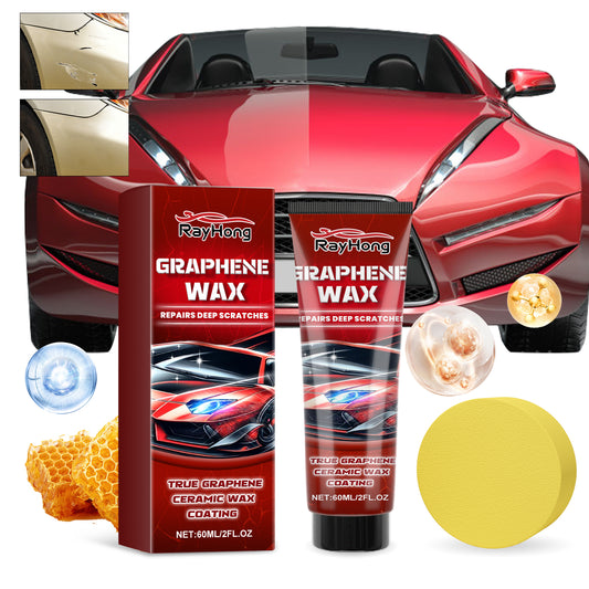 Fifuroes Graphene Wax, Polishing Coating To Remove Stains And Scratches Automotive Paint Maintenance Repair Wax