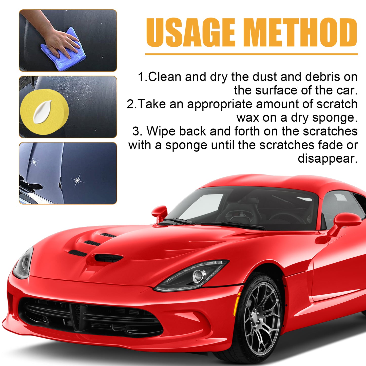 Fifuroes Car Scratch Repair Cream Car Paint Fine Marks Polishing Coating Scratch And Scratch Reconditioning Repair Care Cream