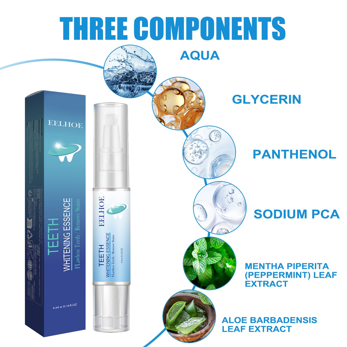 Fifuroes Teeth Cleaning Pen Deep Clean White Teeth Fresh Breath Clean Mouth Clean Plaque Clean