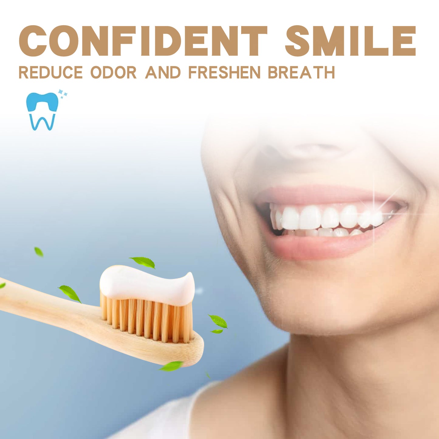 Fifuroes Fresh Breath Toothpaste Cleans Teeth Odor Care For Mouth Daily Whitening And Moisturizing Toothpaste