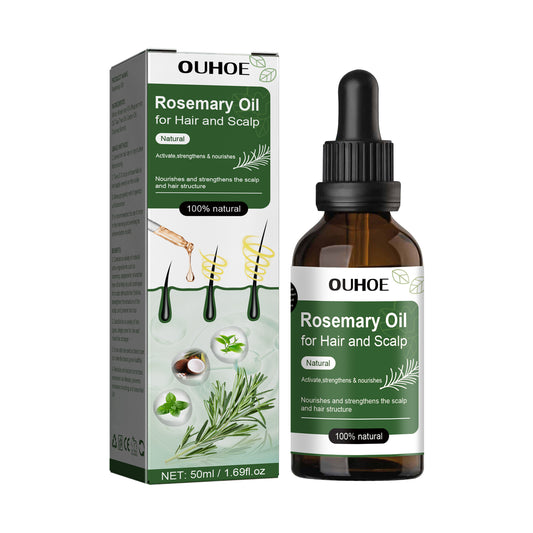 Fifuroes Hair Care Rosemary Oil, Anti-Loss Hair Nourish And Strengthen Hair Care Essential Oil