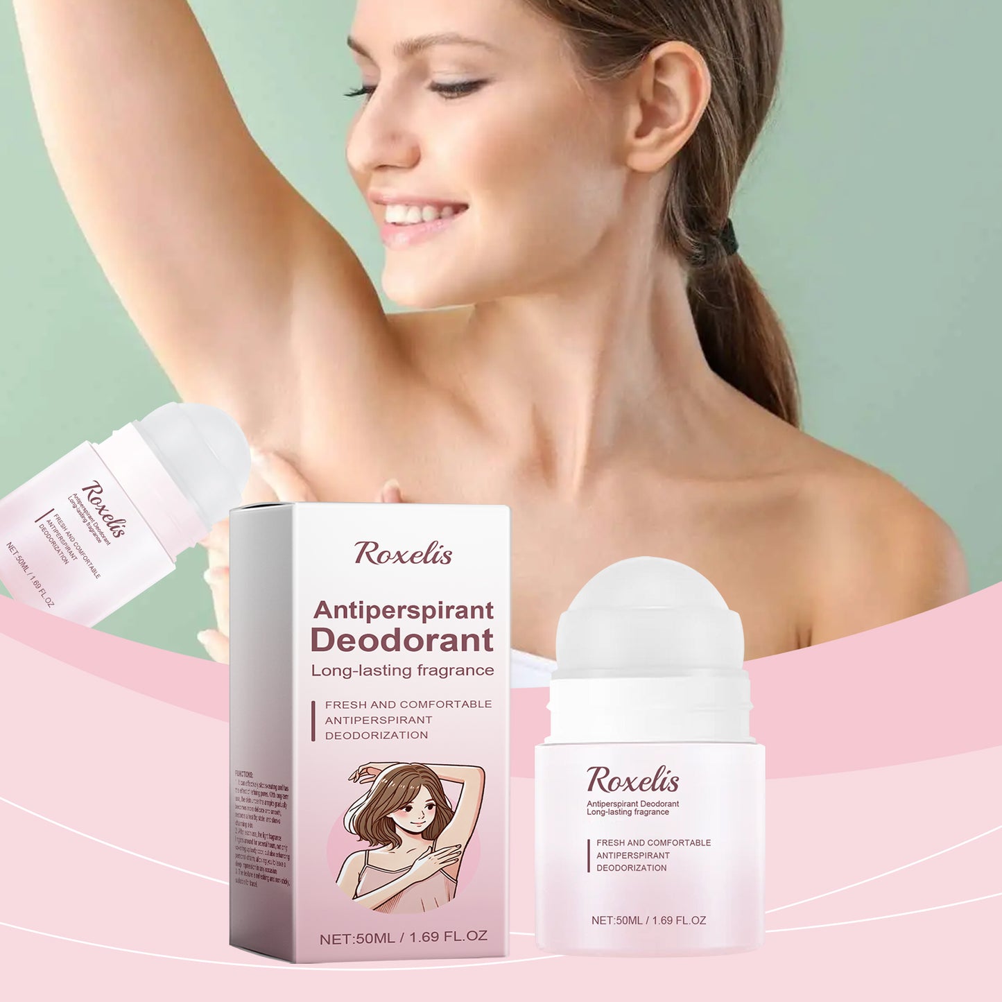 Fifuroes Ball Fragrance Rose Fragrance Fresh Fragrance Keep Your Body Fresh And Comfortable Portable Ball Fragrance