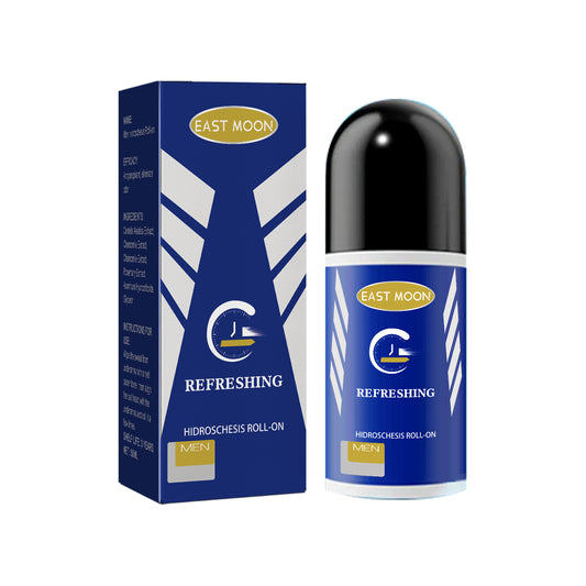 Fifuroes Men's Antiperspirant Roll-On Clean Underarm Sweat Odor Refreshing And Lasting Fragrance Roll-On Perspirant Suppression