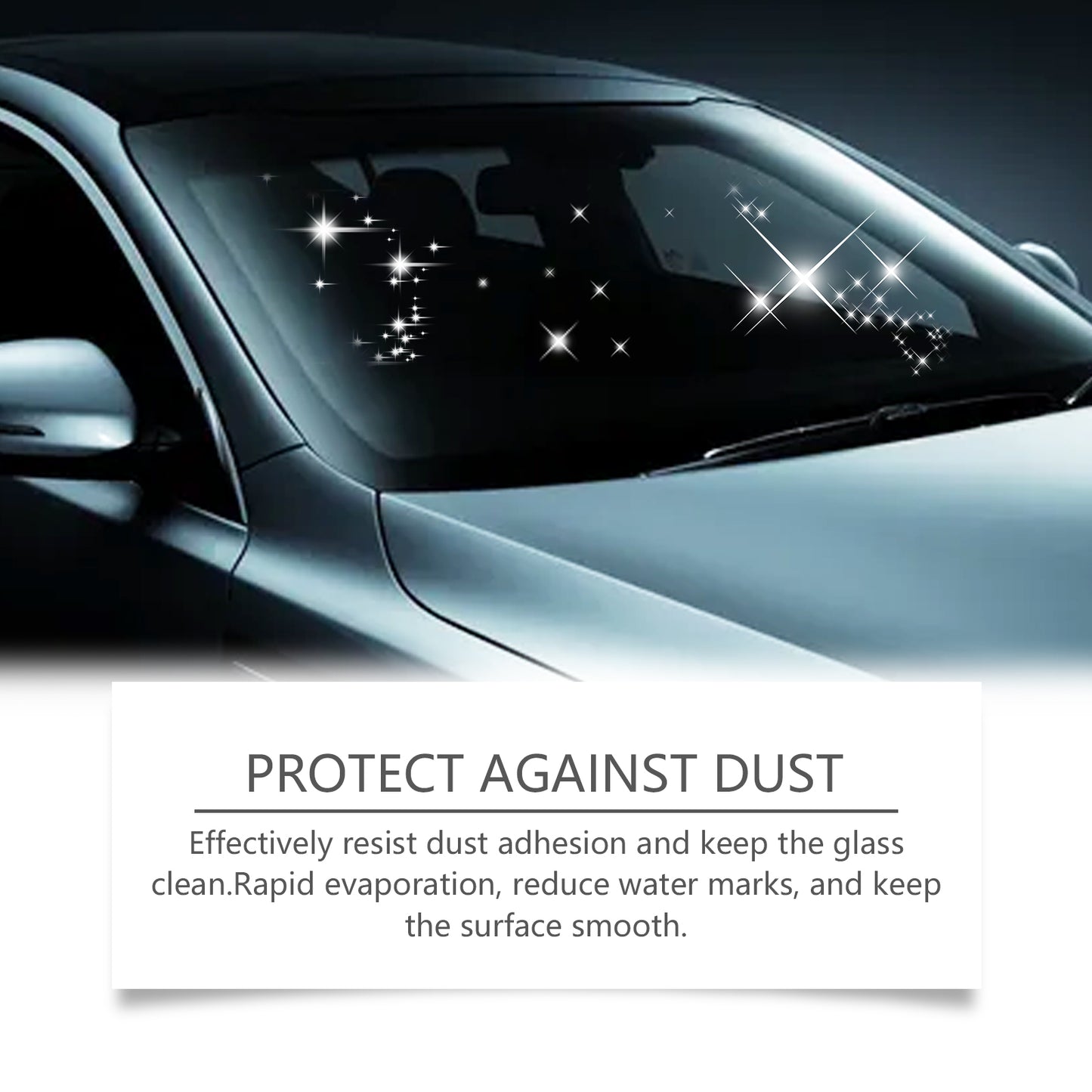 Fifuroes Car Windscreen Cleaner Windscreen Refurbishment Decontamination Cleaning Oil Film Cleaner