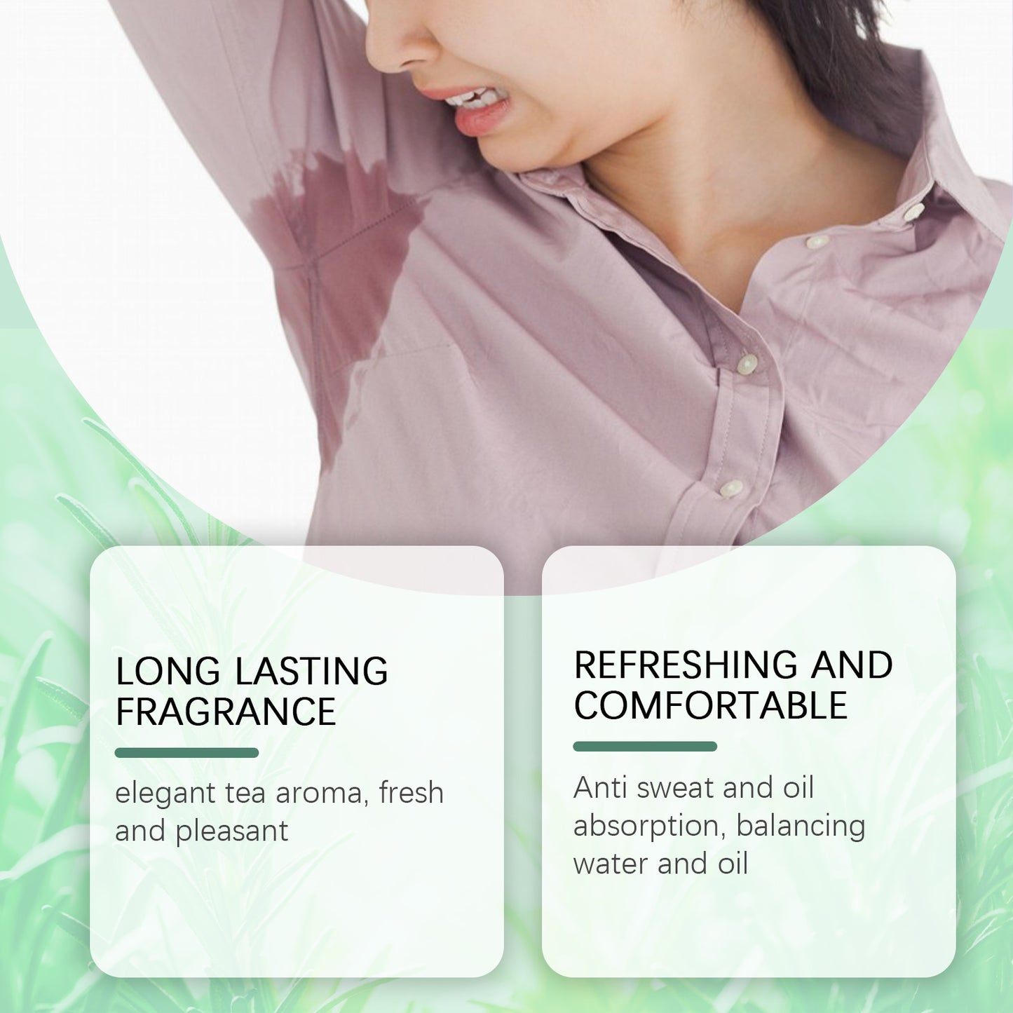 Fifuroes Rosemary Deodorant For Dry Body And Long-Lasting Rosemary Deodorant Ball Body Lotion