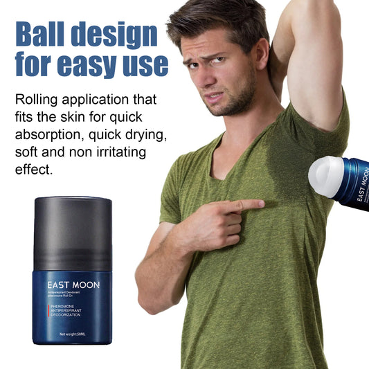 Fifuroes Sweat Control Deodorant Ball, Clean The Body Underarm Odor Sweat Odor Body Odor Dry Lasting Care