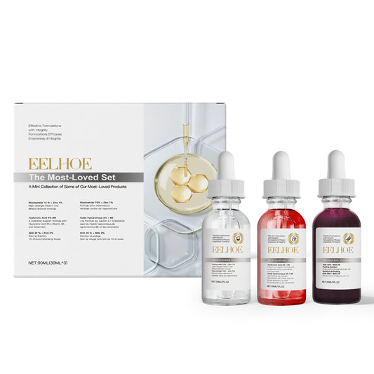 Fifuroes Acne Set Facial Cleansing Acne Repair Skin Whitening Acne Print Essence Mask Set