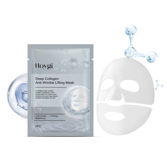 Fifuroes Collagen Anti-Wrinkle Mask, Facial Facial Moisturizing, Hydrating, Firming And Smoothing Fine Lines Mask