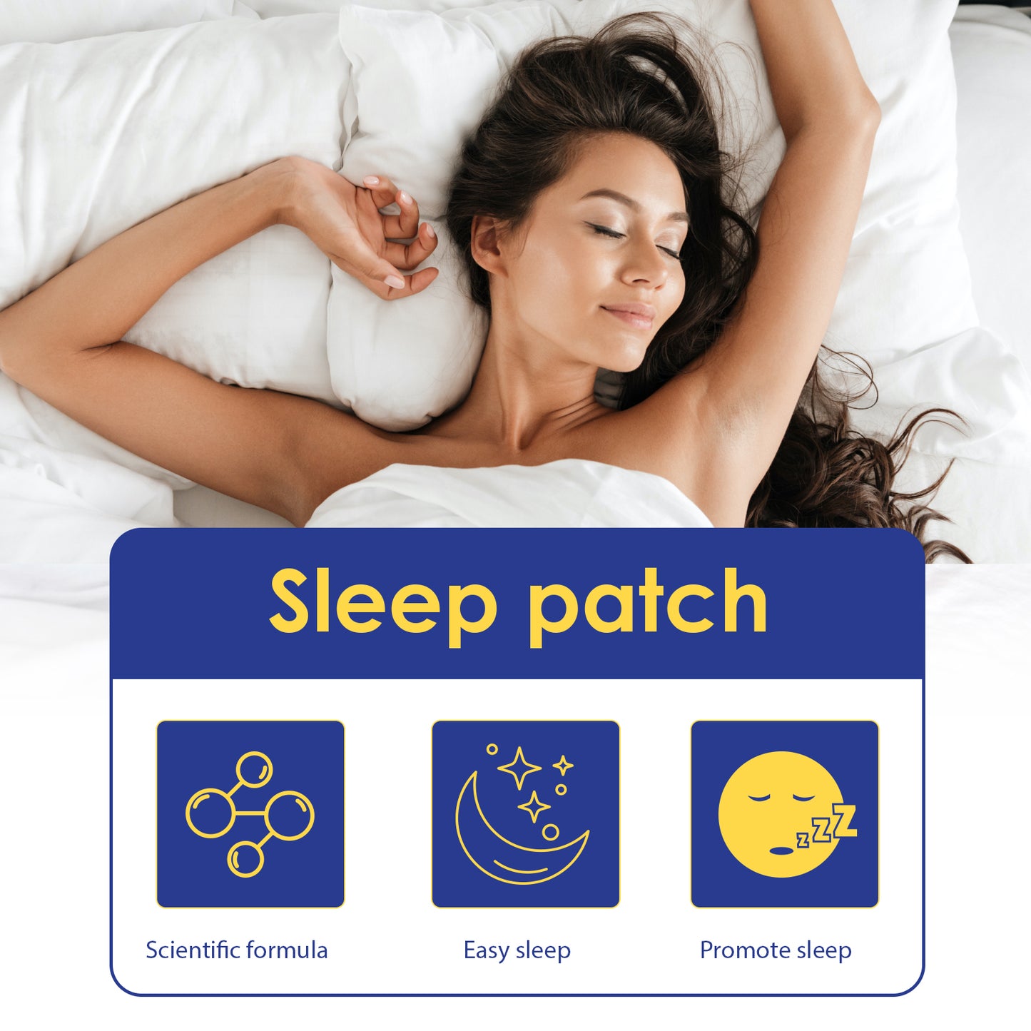 Fifuroes Sleep Patch Soothes The Body Improves Sleep Comfort Pamper Sleeping Body Patch