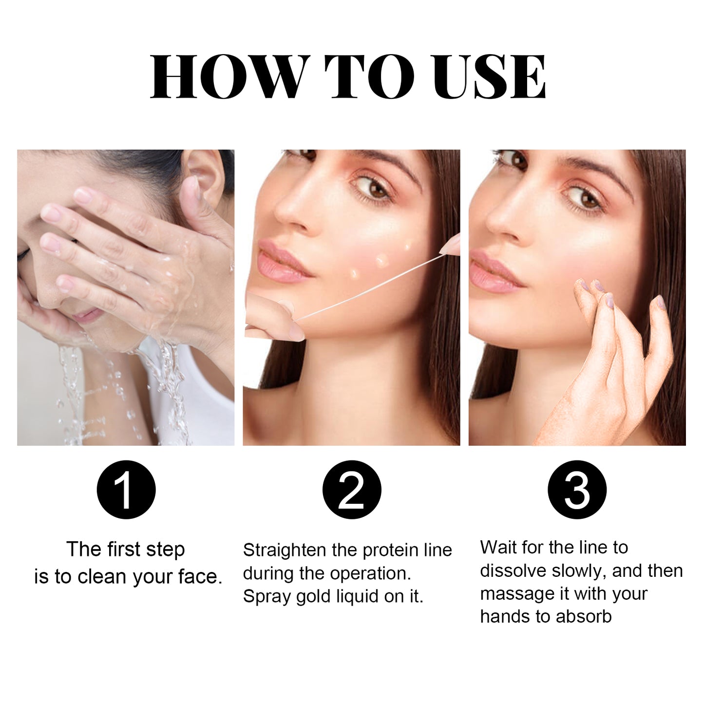 Fifuroes Protein Line Lift Set Facial Shape Firming And Lifting Line Eye Line Anti-Wrinkle Serum