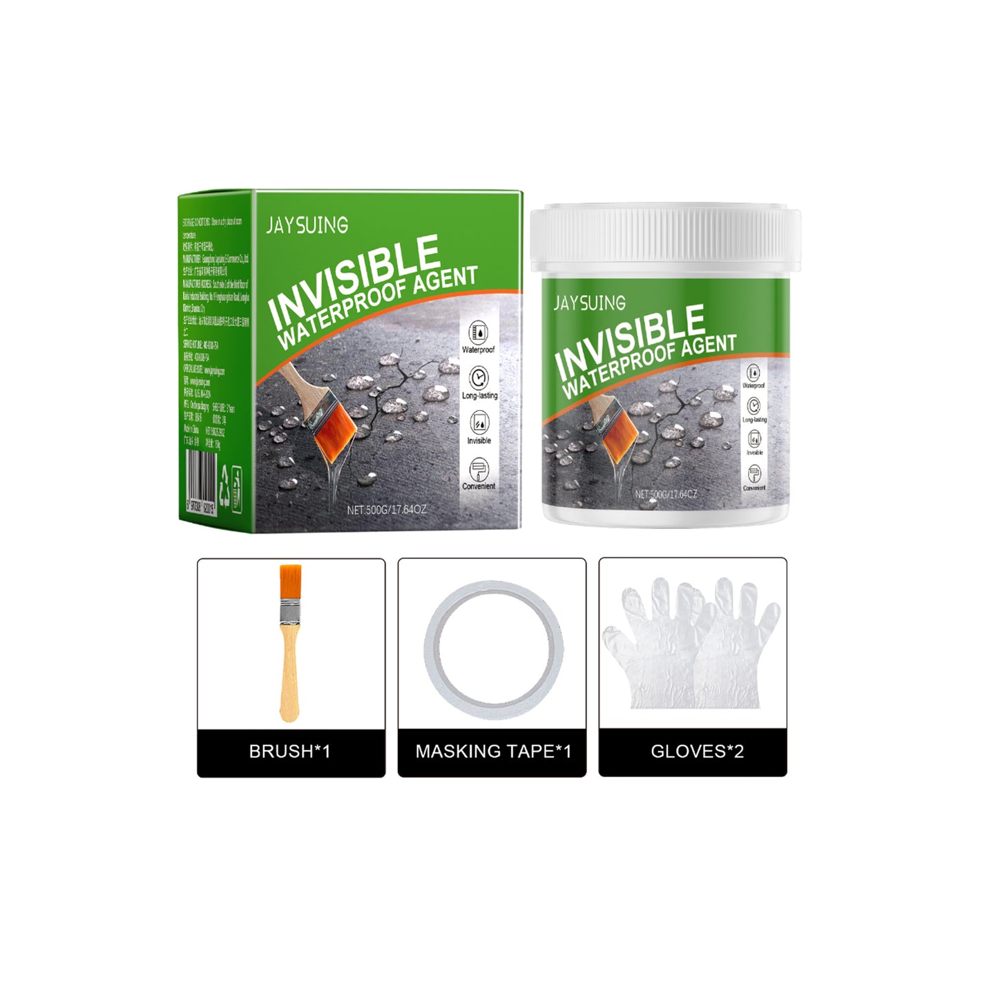 Fifuroes Transparent Waterproof Adhesive External Wall Roof Tile Wall Leak Repair Glue Multi-Purpose Sealing And Leak Proof Glue
