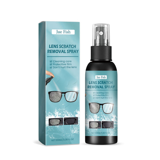 Fifuroes Lens Scratch Remover, Repair Scuff Scratches Refurbished Eye Lens Glass Blur Curing Agent