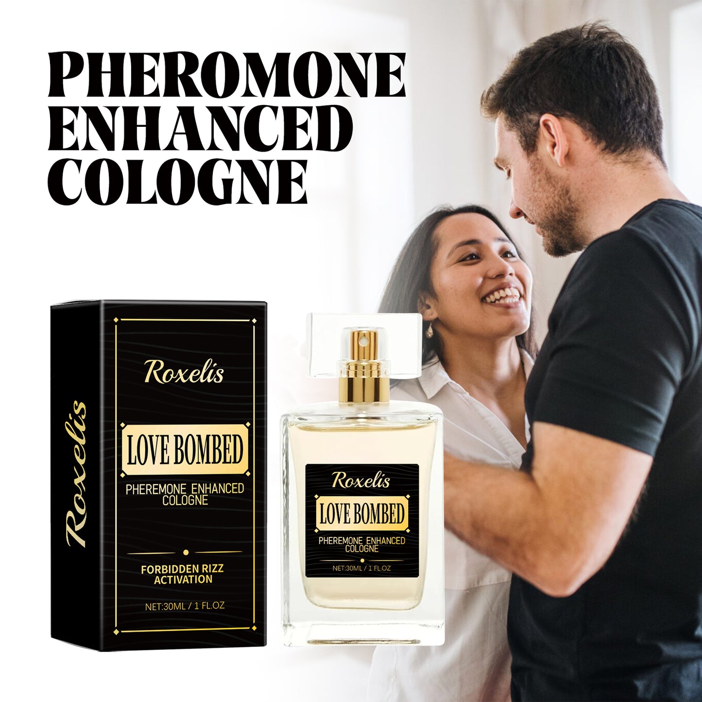 Fifuroes Pheromone Enhanced Cologne, Men's Cologne Lasting Light Fragrance Business Gentleman Fresh Charm Encounter Perfume