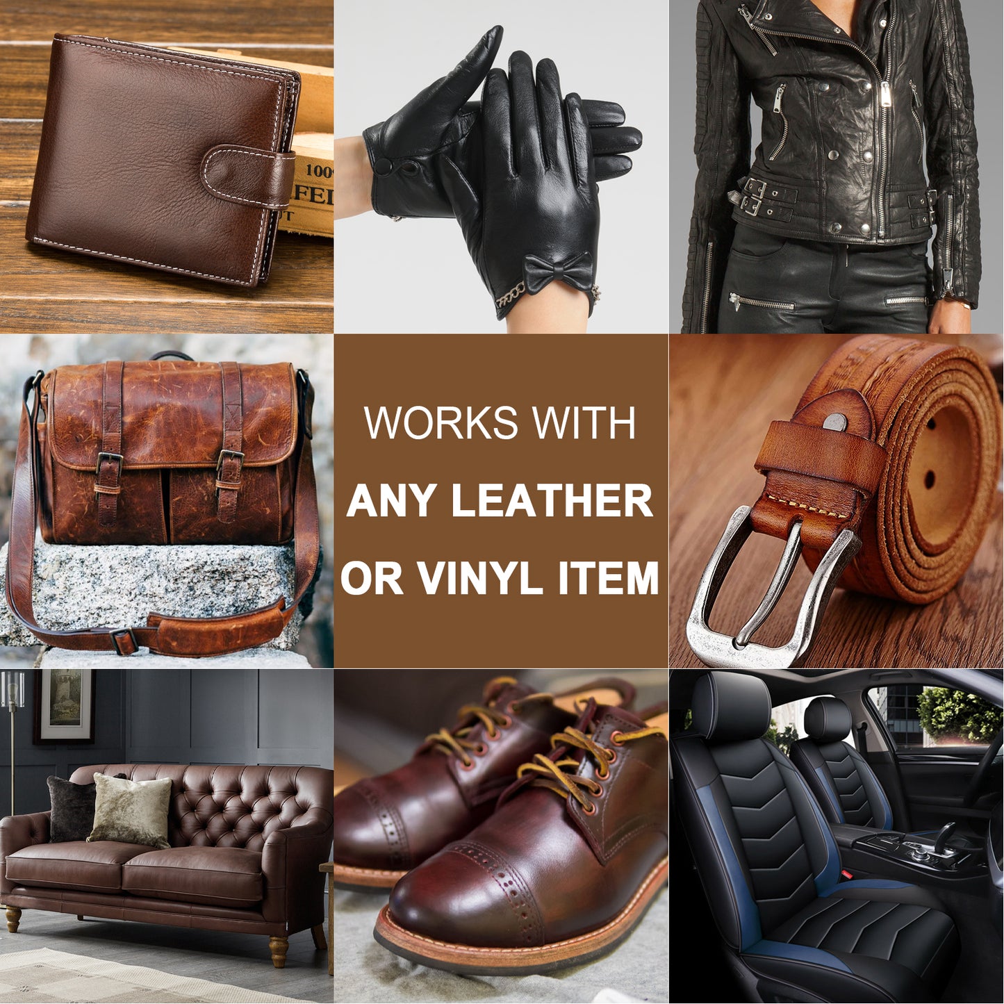 Fifuroes Leather Toner, Leather Coat Leather Shoe Stain Car Leather Seat Leather Refurbishment Toner
