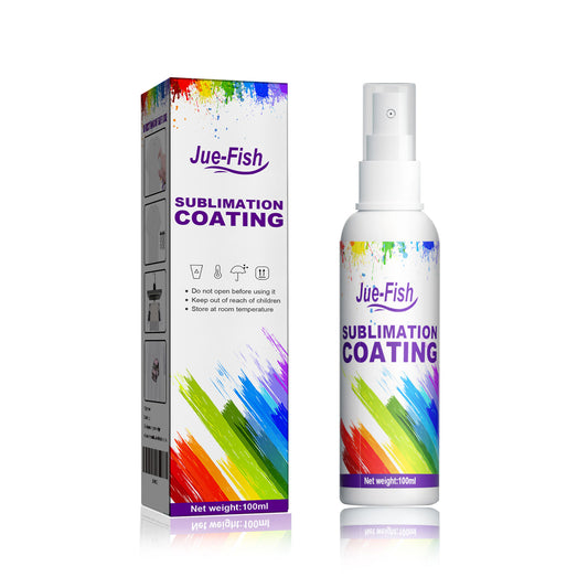 Fifuroes Sublimation Coating Spray Clothing Hot Drawing Heat Transfer Printing Wear-Resistant Stain Resistant Multi-Purpose Adhesion