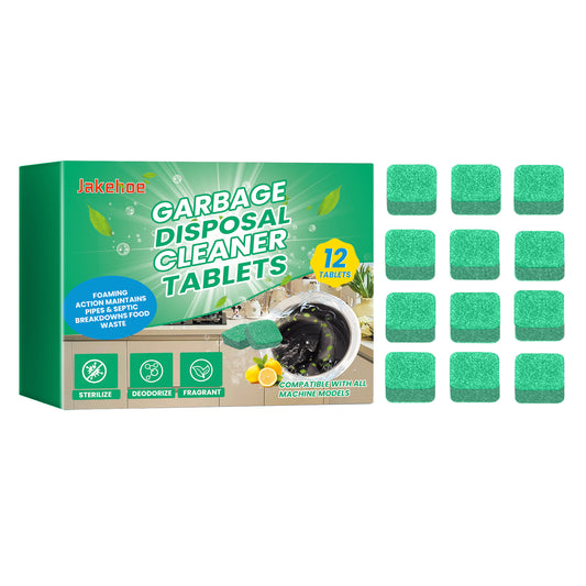 Fifuroes Garbage Disposal Cleaning Block, Kitchen Food Waste Disposal Agent Pipeline Cleaning Block