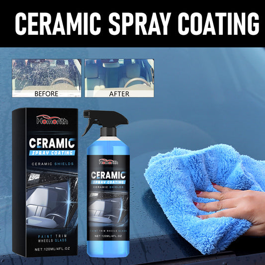 Fifuroes Ceramic Spray Coating, Window Front Windshield Stain Remover Oil Film Cleaner