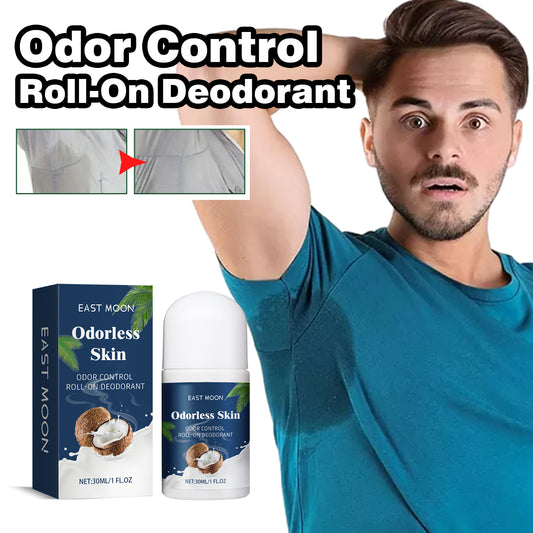 Fifuroes Coconut Vanilla Antiperspirant Beads, Deodorant Under The Armpit Antiperspirant Deodorant Body Lasting Dry Stop Sweat Beads
