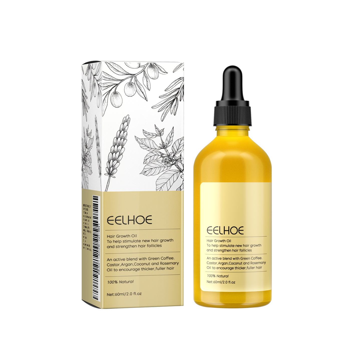 Fifuroes  Rosemary Essential Oil For Hair Care, Gentle And Nourishing Hair Care Oil