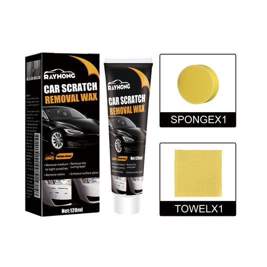 Fifuroes Scratch Removal Wax, Car Paint Protective Polishing Remove Marks Maintenance Paint Repair Cleaning Decontamination Abrasive