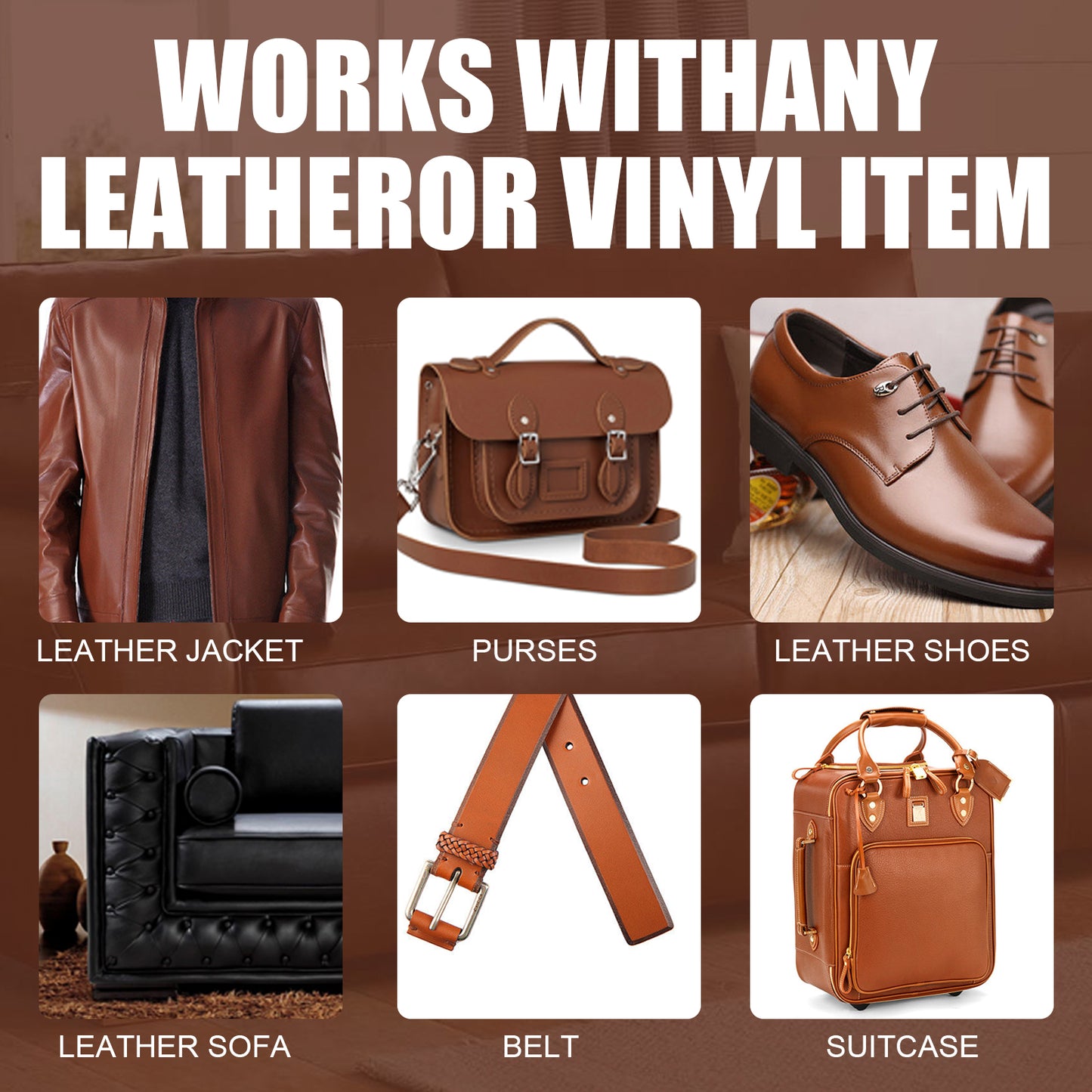 Fifuroes Automotive Leather Supplement, Leather Bag Leather Shoes Leather Refurbished Sofa Leather Supplement