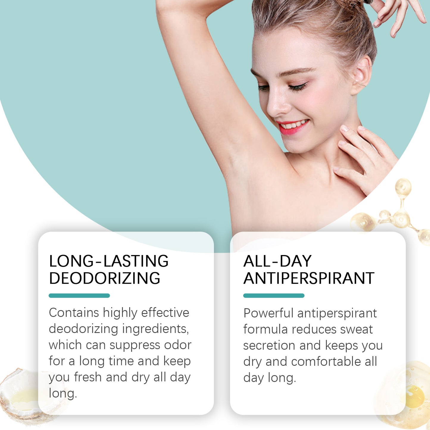 Fifuroes Body Care Spray, Summer Armpit Sweat Deodorizing Long-Lasting Fragrance Refreshing And Non-Sticky