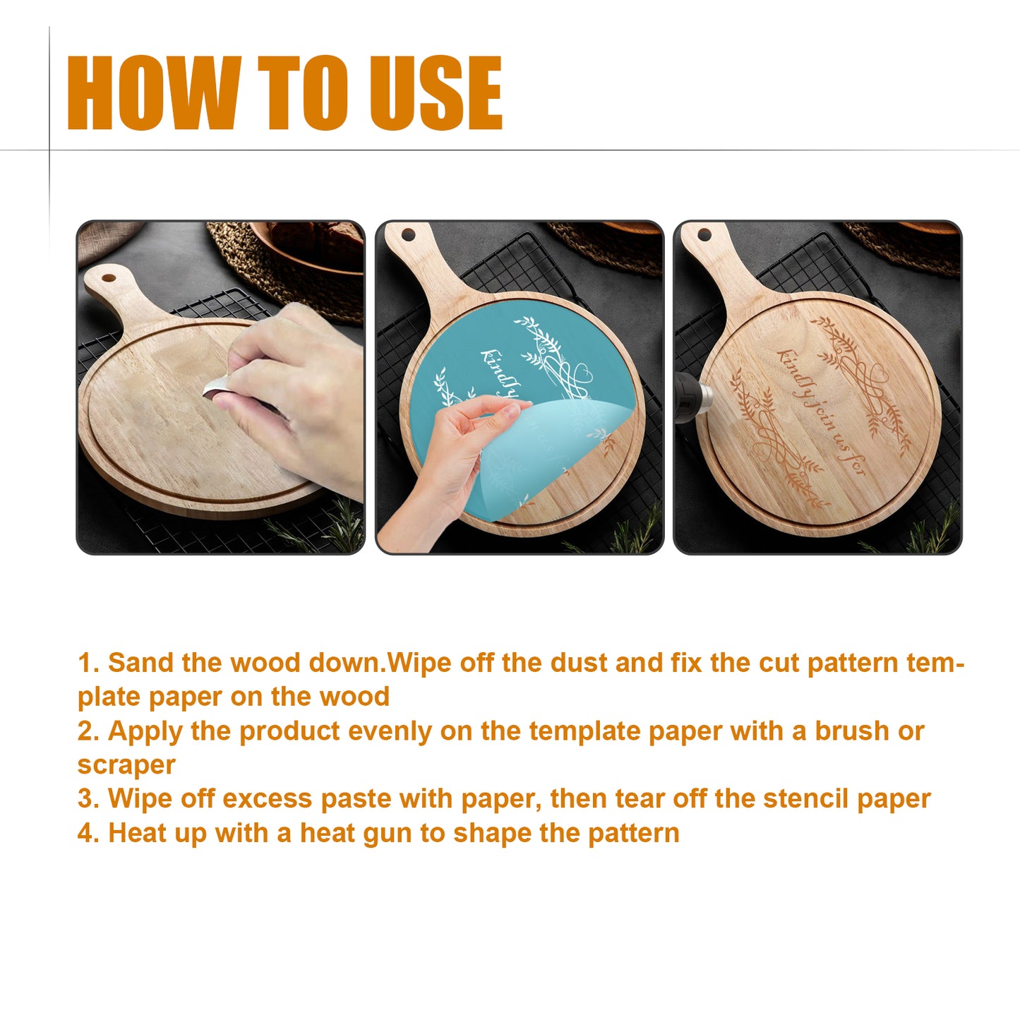 Fifuroes Wood Burning Paste, Camping Outdoor Wood Cloth Combustion DIY Pyrography Wood Burning Paste