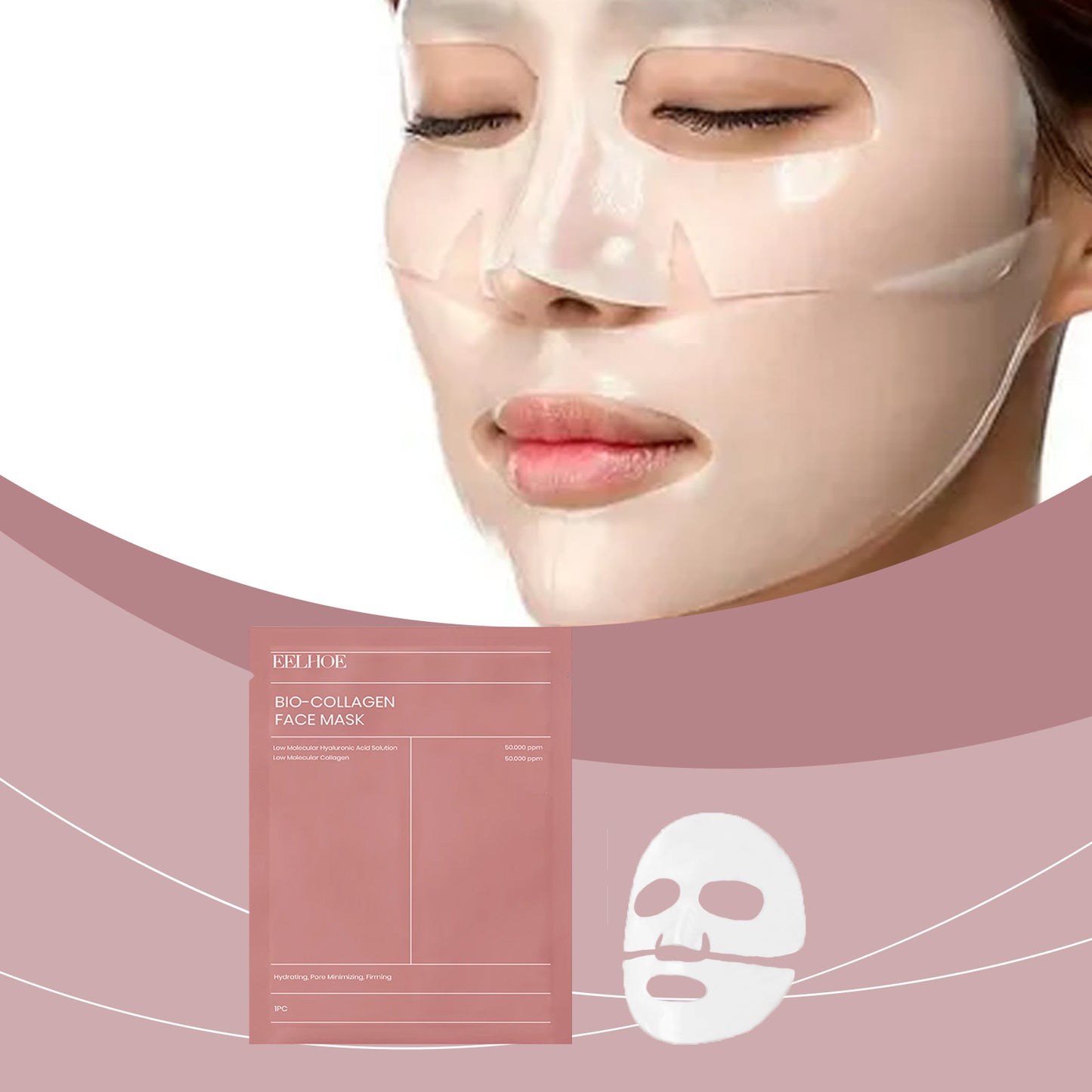 Fifuroes Collagen Mask Soft, Plump, Nourishing, Brightening, Hydrating And Moisturizing Skin Care Mask