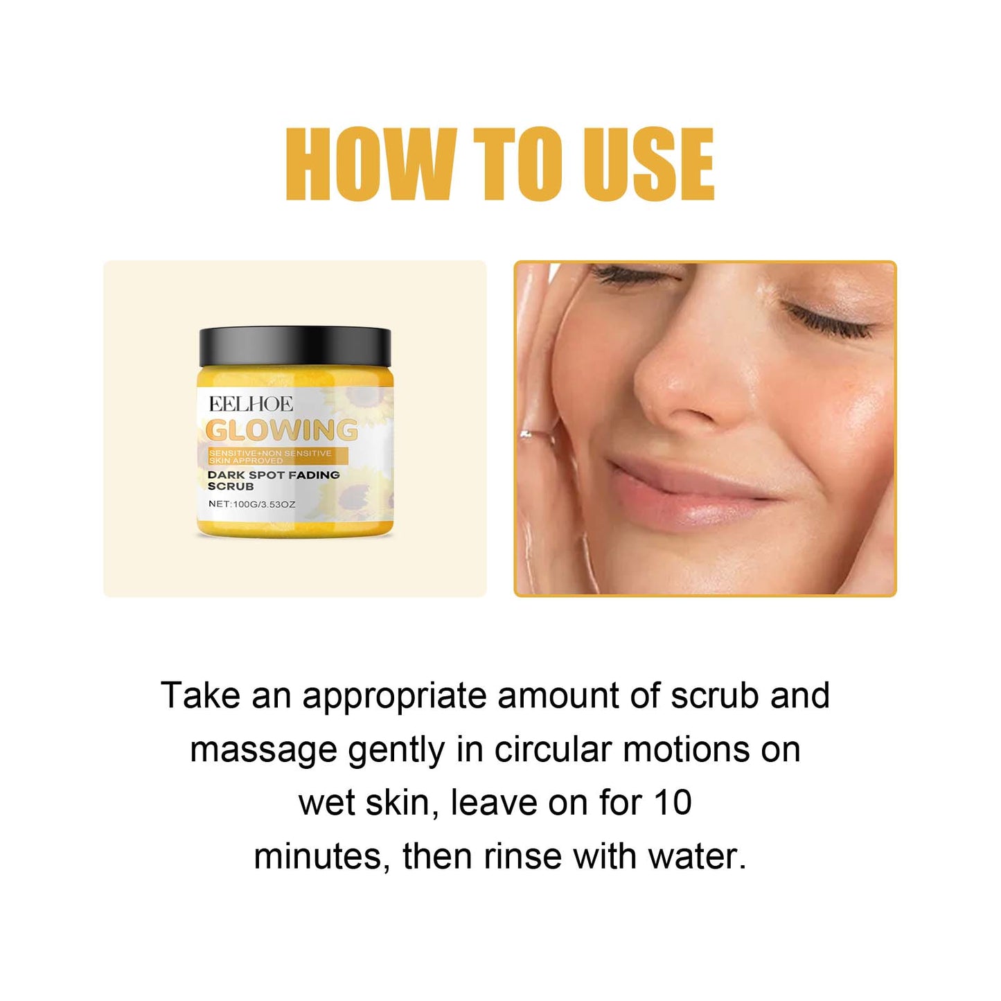 Fifuroes Turmeric Skin Care Set Hydrating Moisturizing Cleanser Refreshing Oil Control Subtle Lines Nourishing Cleansing Set