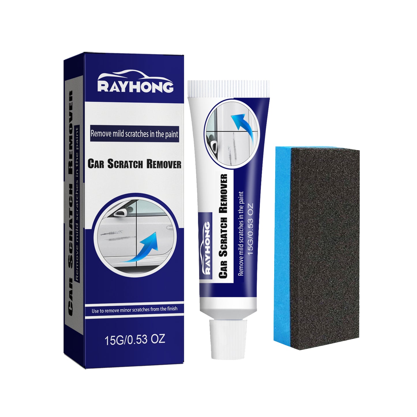 Fifuroes Car Scratch Remover, Demarking Abrasives Polishing Paint Retouching Paint Scratches Wax Scratches