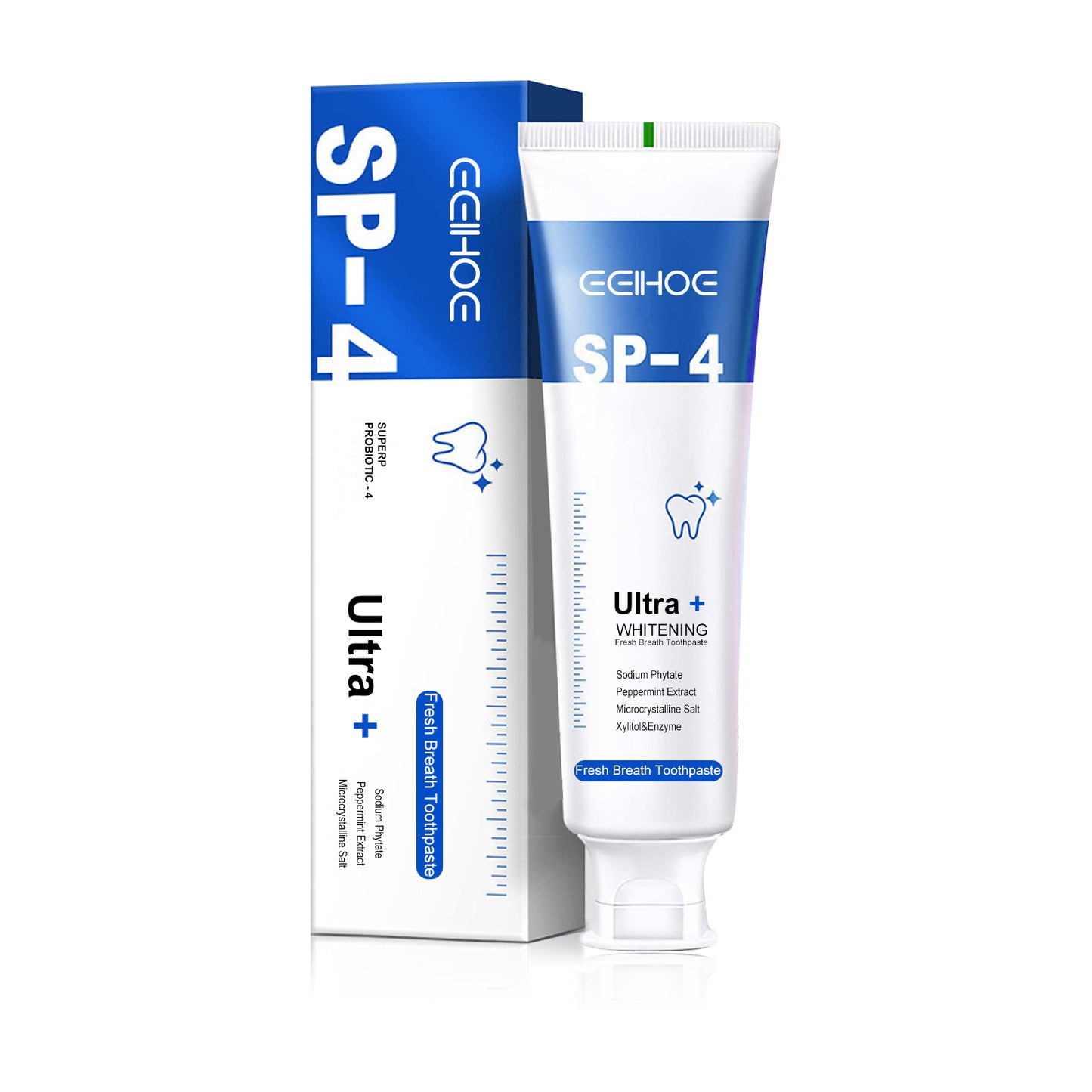 Fifuroes Fresh Breath Toothpaste Cleans Teeth Odor Care For Mouth Daily Whitening And Moisturizing Toothpaste