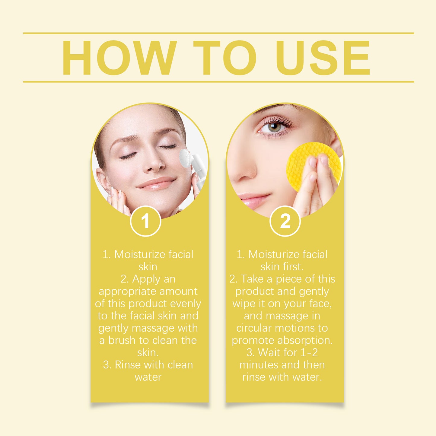 Fifuroes Turmeric Tender Cleansing Set Gently Cleanses Facial Skin And Improves Skin Quality
