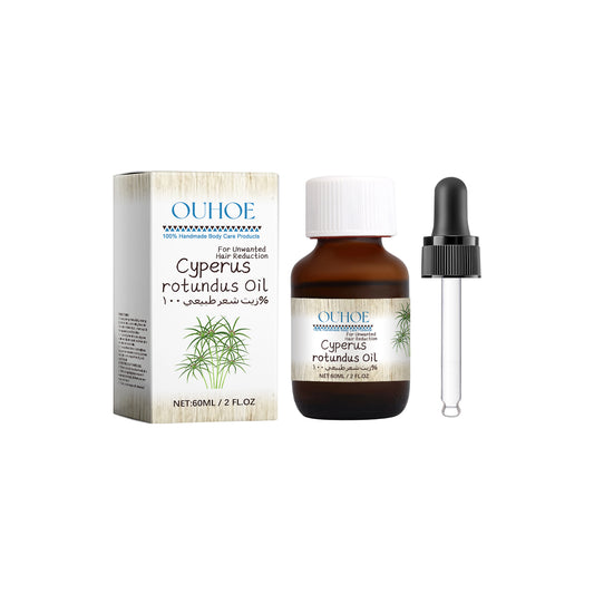 Fifuroes Perfumed Hair Removal Oil, Plant Essential Oil Gentle Care Smooth Body Skin Hair Removal Oil