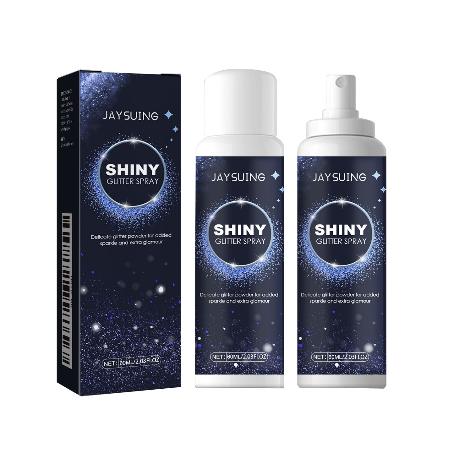 Fifuroes Brightening Glitter Spray Collarbone Hair Halloween Party Nightclub Dress Film Highlighter Spray Powder