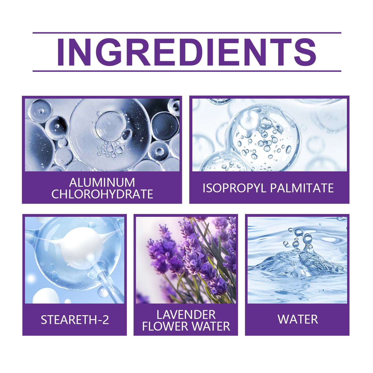 Fifuroes Lavender Deodorant For Summer Armpit Workouts, Sweat Odors Cleaning And Staying Portable Deodorant
