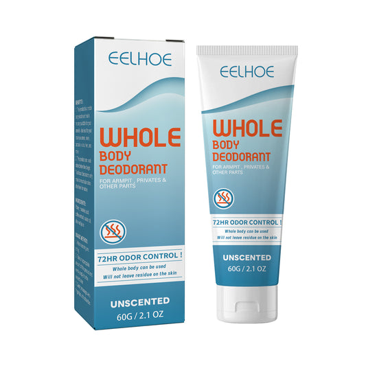 Fifuroes Whole Body Deodorant, Long Lasting Fragrance Clean Body Odor Body Odor Sweat Refreshing Fragrance Care Cream