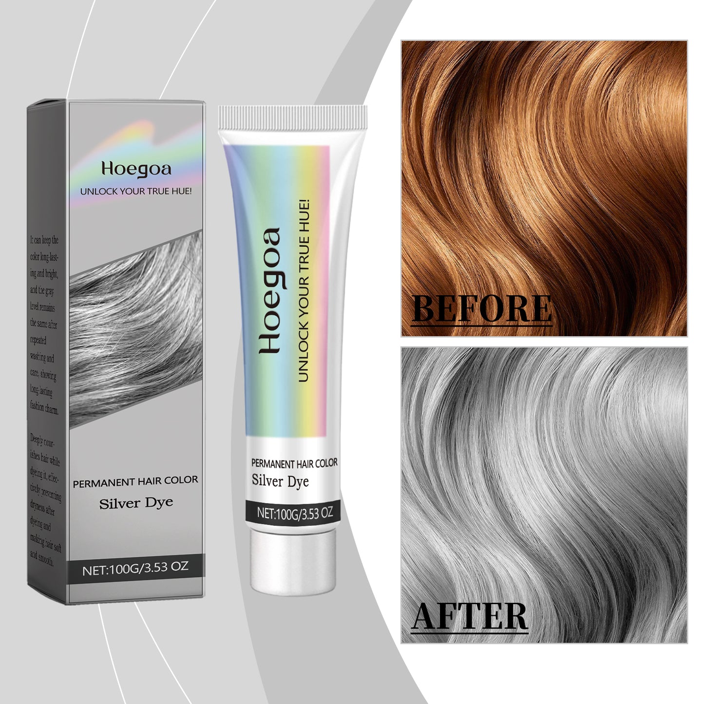 Fifuroes Grey Hair Cream Moisturizes Hair For A Long Time