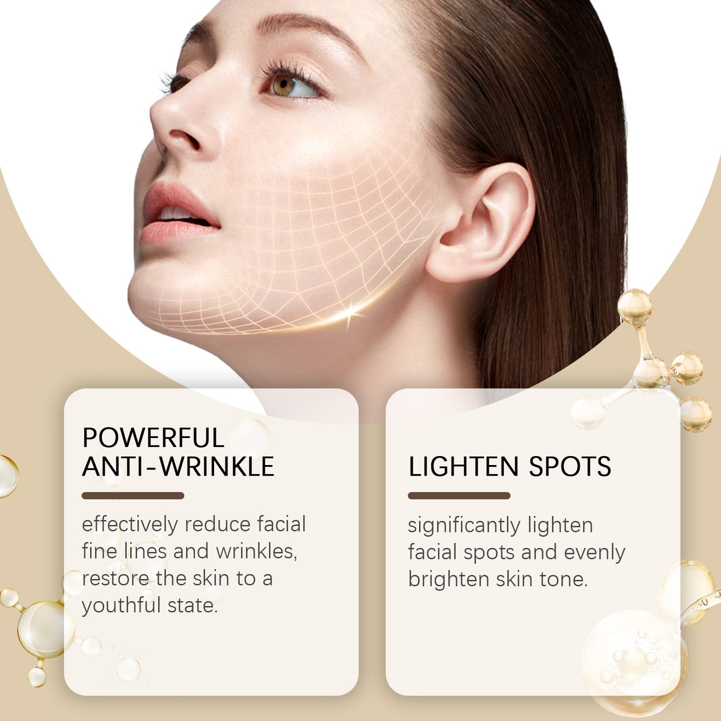 Fifuroes Facial Skin Care Gift Box, Moisturizing And Moisturizing Face And Eye Skin Rejuvenation Care And Lotion Set