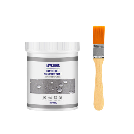 Fifuroes Invisible Waterproof Agent, Bathroom Kitchen Exterior Wall Free Brick Repair Leak Paint Waterproof Glue