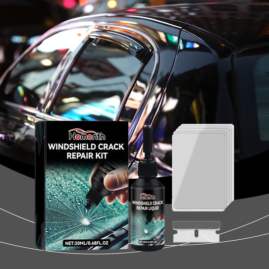 Fifuroes Automotive Glass Care Kit Automotive Windshield Cracks And Scratches Adhesive Repair Solution