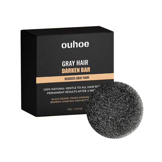 Fifuroes Black Hair Soap, Repair Black Hair Massage Moisturizing Hair Cleansing Soap