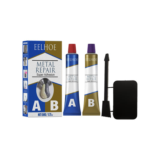 Fifuroes Casting Adhesive Waterproof Welding Adhesive Repair Ab Adhesive Cast Iron Sealant Defect Repair Casting Adhesive