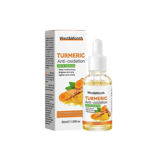 Fifuroes Turmeric Facial Essence, Moisturizing Lightening Spots, Acne Marks, Brightening Skin Essence